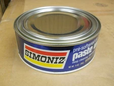 SIMONIZ Paste Car Wax ~ Vintage 1970's -1980's ~ 14 oz Can ~ Full ~ Never Opened