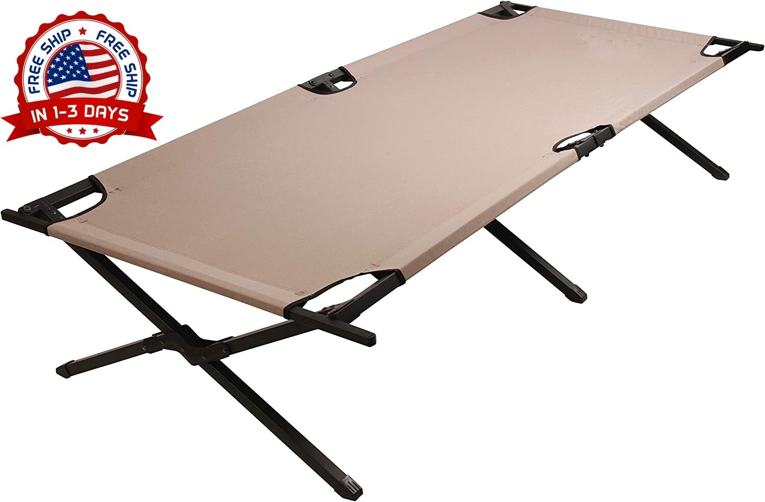 catres para dormir de camping plegable campismo coleman de fierro nuevo acampar