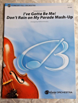 Partitur: I've Gotta Be Me/Don't Rain on My Parade (vorgestellt auf Glee).