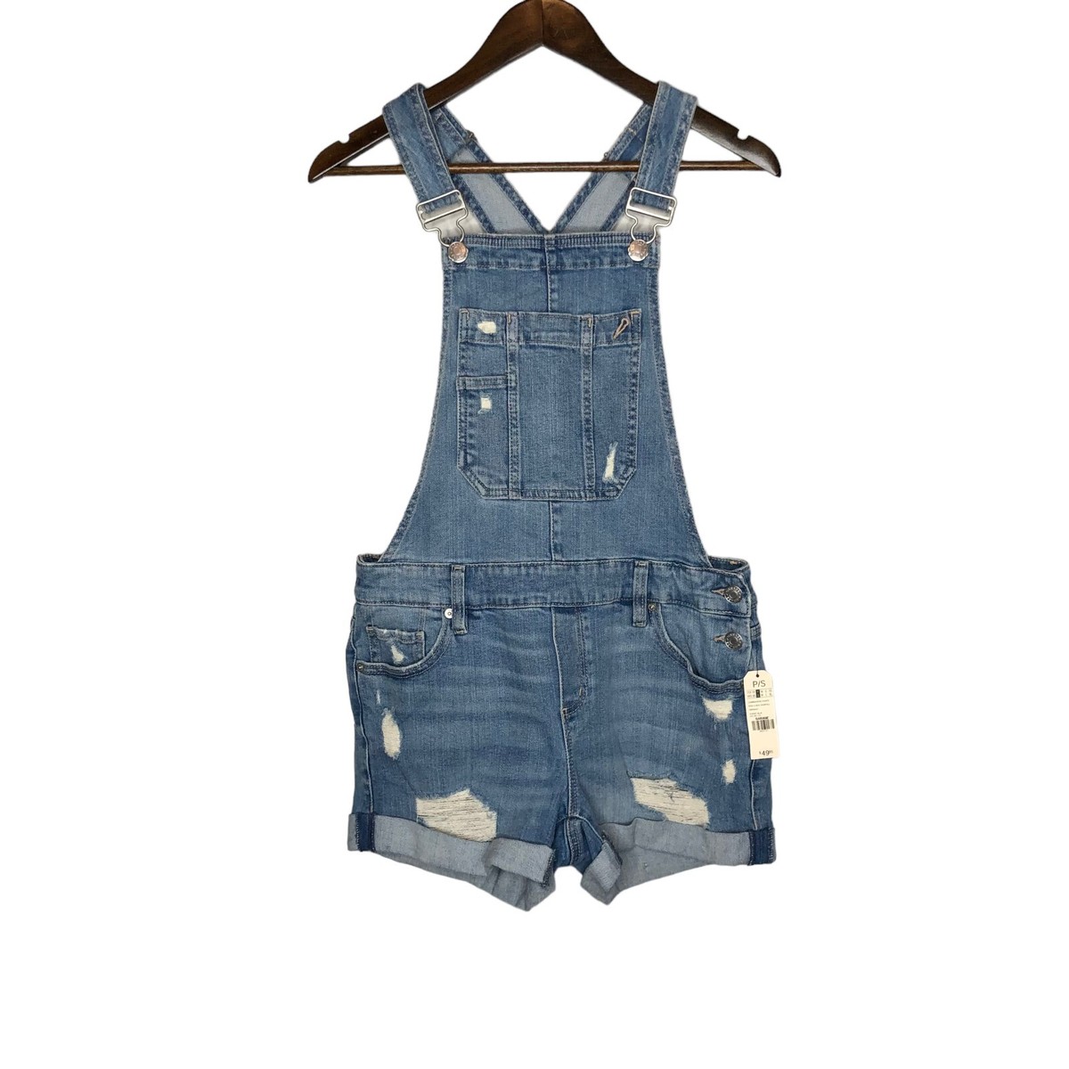 Denim Dungarees Shorts Low Dungarees Silver Jeans Denim Short