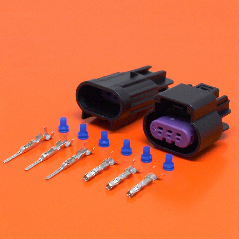 Genuine Delphi GT150 Series 3 Way Male & Female Connector Kit | eBay