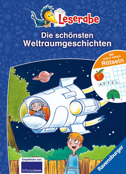 Thumbnail - Die Schönsten Weltraumgeschichten Mit Extra Vielen Rätseln - Leserabe