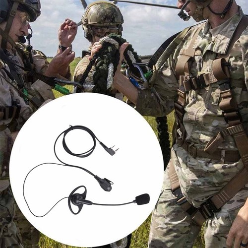 2 Pin PTT Mic Headset for UV-5R 888S 777S 666S BF Handheld Walkie Talkie - Zdjęcie 2 z 8