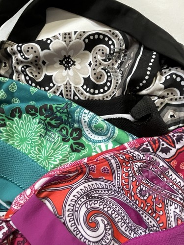PrAna Reggiseno Donna S Rebecca Vestito Mensola Elasticizzato Lotto di 3, Blu, Arancione, Nero - Foto 4 di 13