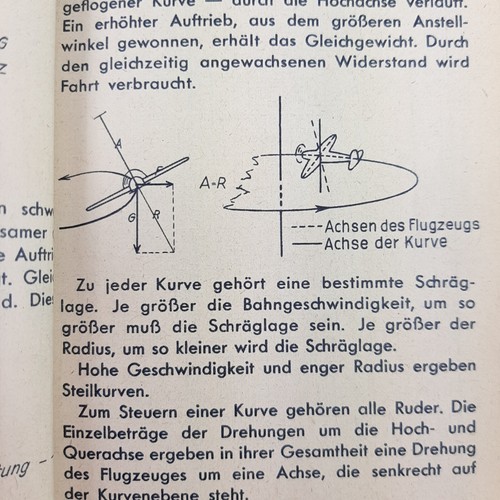 Luftwaffe Flight Manual Learn To Fly Flight School. 1940 - Picture 6 of 8