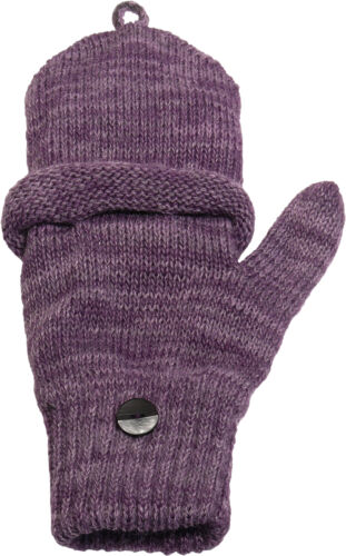 Halbfinger Handschuh mit Klappe melange Farben - Bild 3 von 21