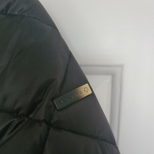 Milestone Women's Quilted down Jacket Black with flower embroidery small - Picture 5 of 9