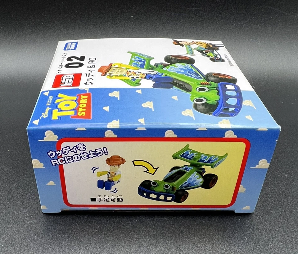 Tomica Toy Story Woody And RC 02 Tomy Novo - Imagem 2 de 4