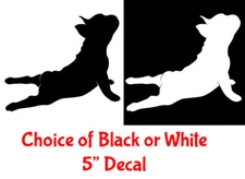 French Bulldog Yoga Two PK Vinyl Decal Car Window Laptop Tablet Notebook Tumbler