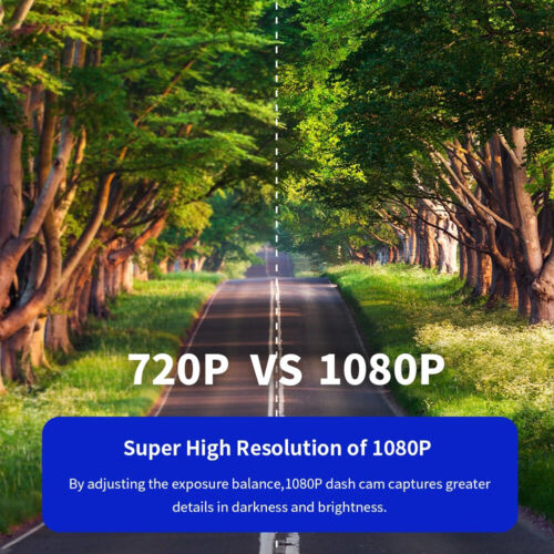 WIFI Dash Cam Full HD 1080P Car Camera DVR Recorder Night Vision Driving Recorde - Picture 12 of 21