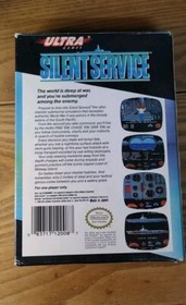 Silent Service NES Video Game Nintendo Entertainment System 1989 CIB w/ Manual