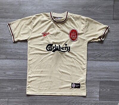 Reebok Liverpool 1996/97 Away Soccer Jersey Football Shirt Reebok Liverpool 1996/97 Away Soccer Jersey Football Shirt