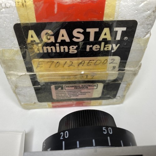 AGASTAT E7012AE002 Timing Relay Double Pole Model 20-200 Seconds 120V 60 Hz NOS - Picture 5 of 9