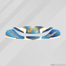 PRAGA 2015 STYLE OTK M6 NOSE CONE STICKER KIT - KARTING -  JakeDesigns