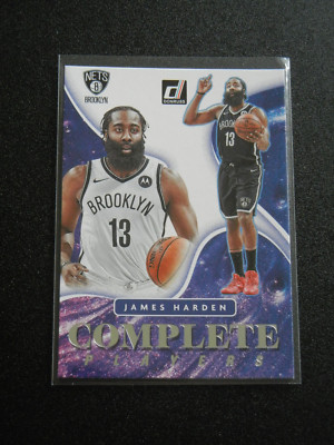 2021-22 Donruss Complete Players #8 James Harden - Brooklyn Nets - INSERT