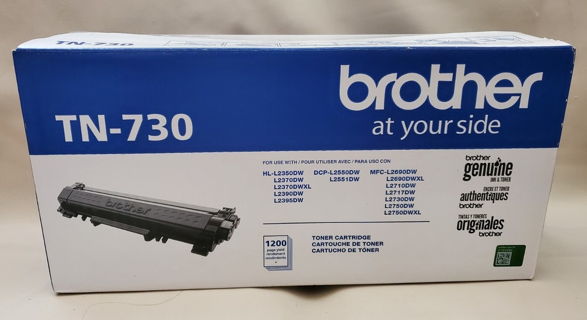 Cartouche Toner Brother TN-730 Noir - Neuve - Pour Imprimantes Brother