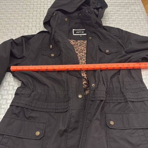 APT 9 black rain/spring jacket size xl - Picture 11 of 14