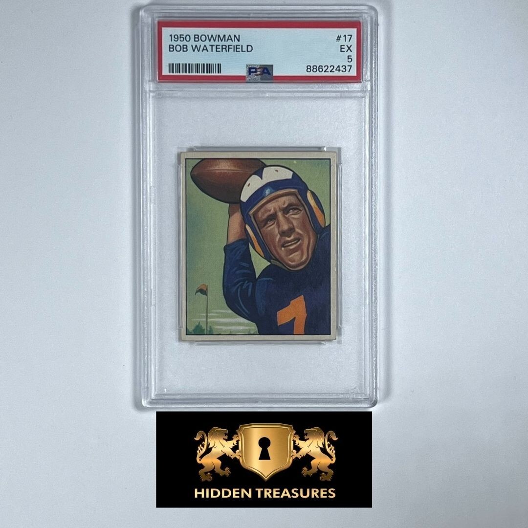Bob Waterfield 1950 Bowman #17 PSA 5 (EX) Football Card
