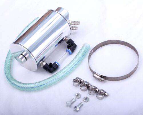 Oil Catch Can 9mm Fittings Universal Breather Tank