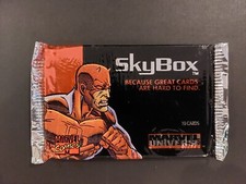 1 UNOPENED1993 SKYBOX MARVEL Universe IV Pack  THIS Wrapper Variations 