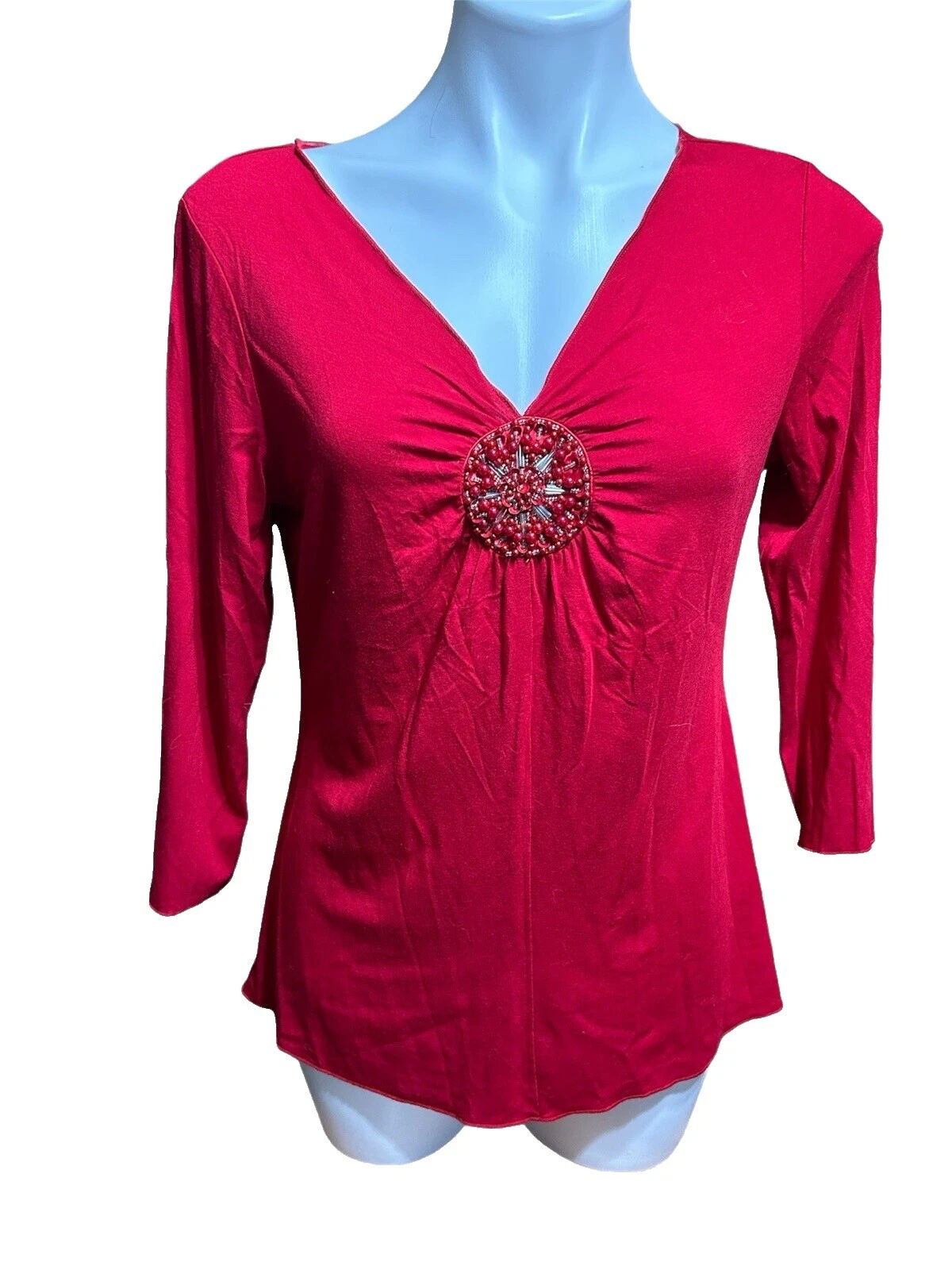 Size L Solid Regular Size Tops for Women