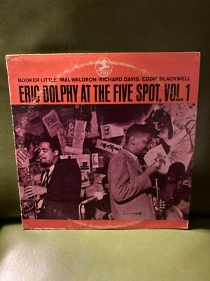 Eric Dolphy At The Five Spot Vol 1 LP vinyl record free jazz 1971 prestige EX!