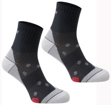 Image of 2 Pack Ladies Karrimor Sports Moisture Wicking Running Socks Size > 4-8