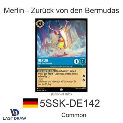 Lorcana Merlin - Back from Bermuda | 5SSK-EN142 | Common | German