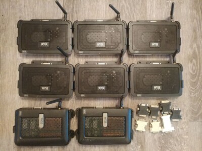 Lot of 6 Tx0, 2 Cx0 Dell Wyse Thin Clients with Antenna, mount, VGA, AC adapters