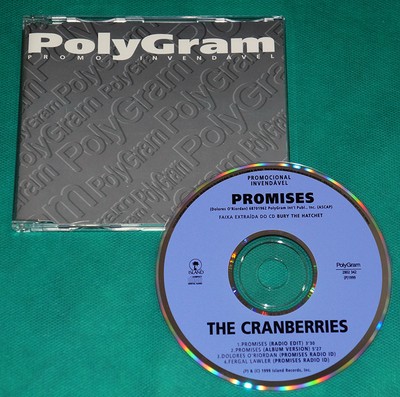 The Cranberries - Promises BRAZIL ONLY PROMO CD 1999