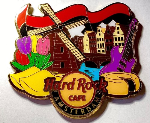 IMÁN ALTERNATIVO ANTIGUO HARD ROCK CAFÉ AMSTERDAM 2