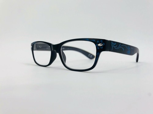 Foster Grant Patricia Blue Women's Reading Glasses - Picture 2 of 3