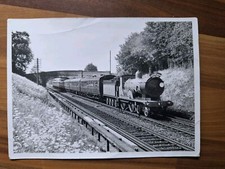 Vintage Photograph.  Train Near Keymer And Cooksbridge. Sussex. Railway 1962