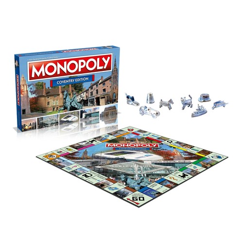 Monopoly Coventry Edition 2021 Classic Fun Family Board Game - Picture 3 of 7