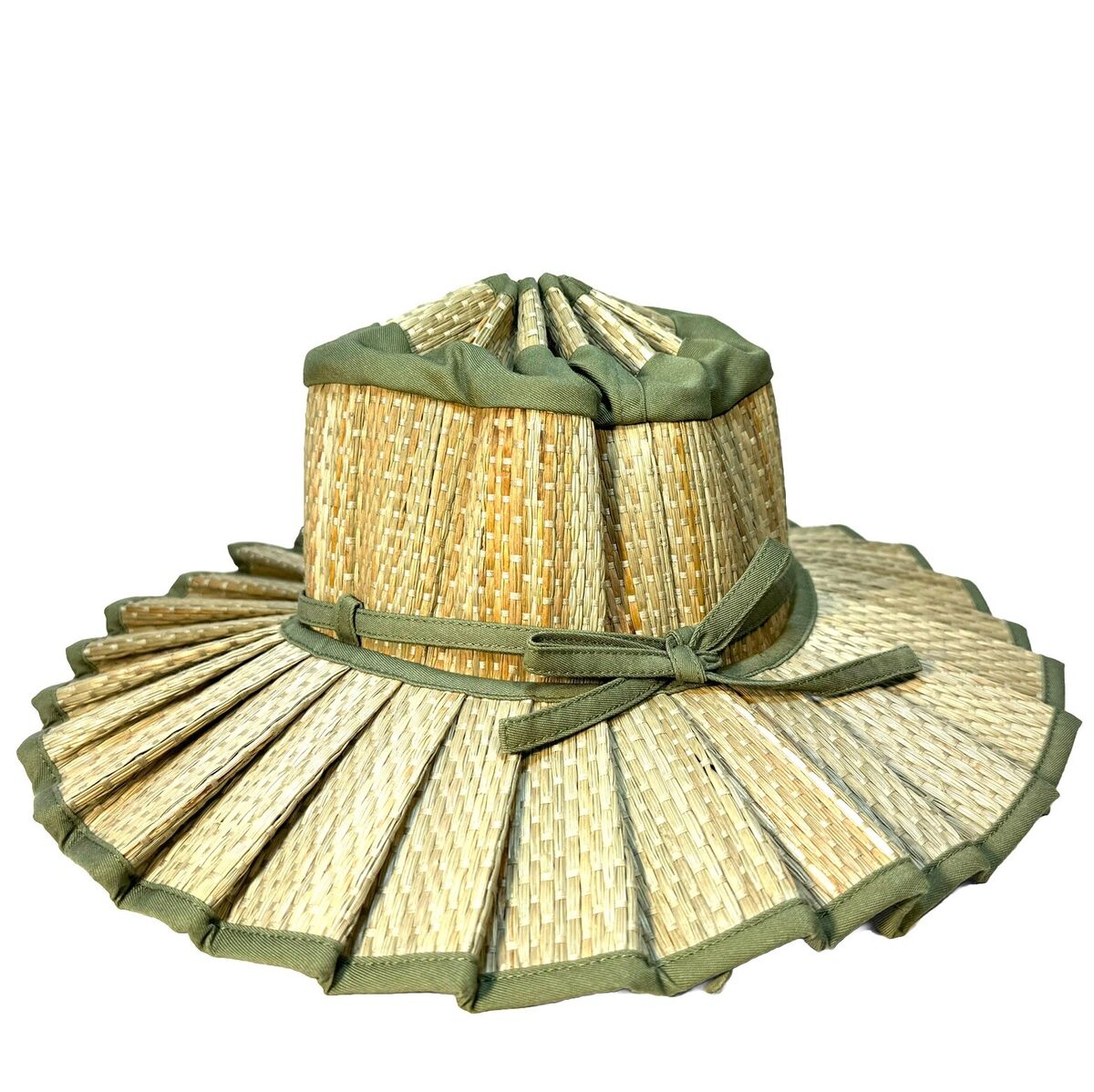 LORNA MURRAY x Veronica Beard Vienna Olive Grove Straw Maxi LORNA MURRAY x Veronica Beard Vienna Olive Grove Straw Maxi