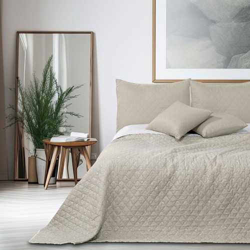 Tagesdecke Bettüberwurf Allzweckdecke Wohndecke Wendedesign 6 Größen Alhambra - Bild 3 von 7