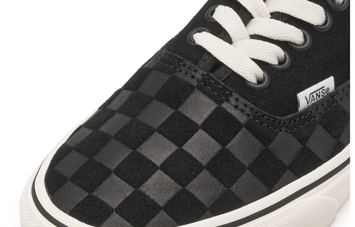 NWT Vans Men’s Checkerboard Trainers - 9,Multicolour Checkers Black Natural Ipd Vans Authentic Checkerboard Embroidered Checker Black - Nov  main image 2