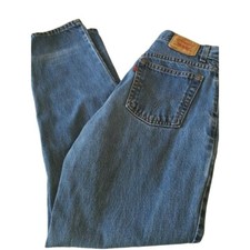 Levi's 550 Womens Vintage Jeans 10 M High Rise Relaxed Fit Tapered Leg 28/30