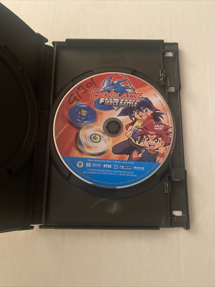 Beyblade Fierce Battle (DVD, 2005, Full Screen) 786936273793 eBay