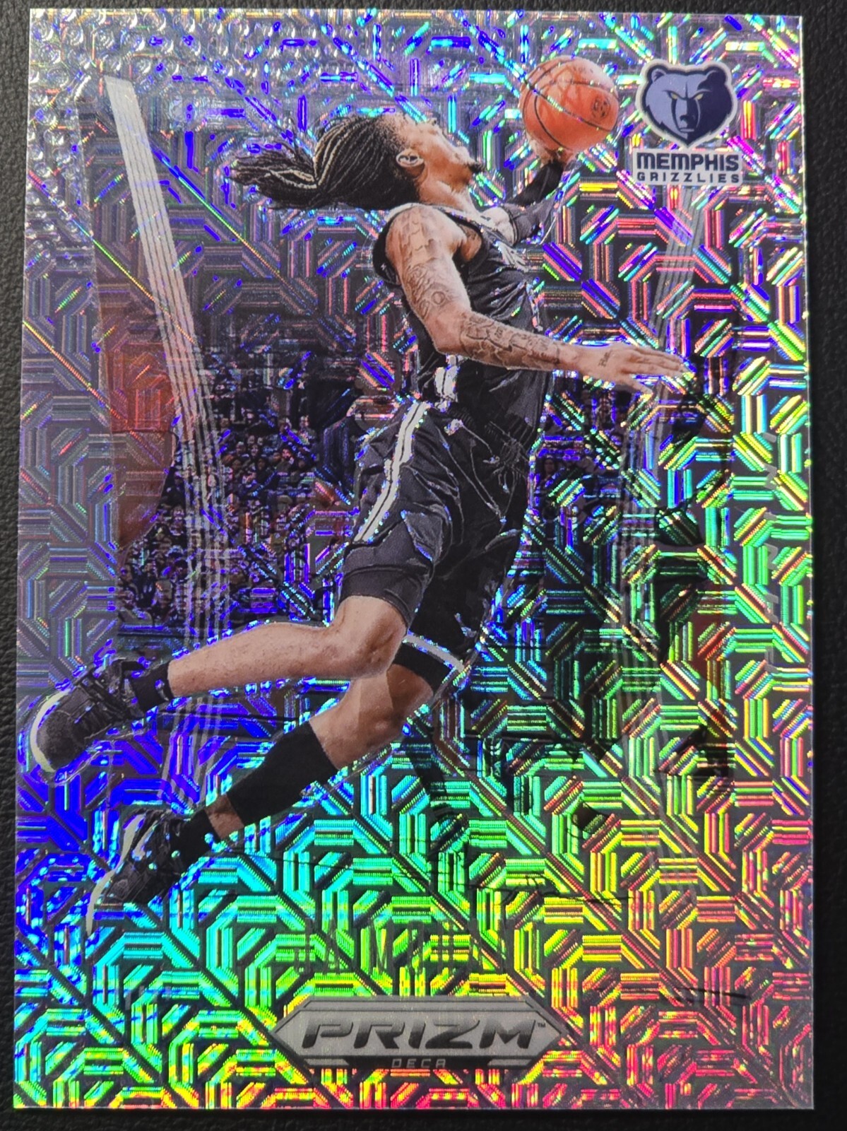 2023-24 Panini Prizm Deca - Mojo Prizm #140 Ja Morant /25