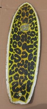 Santa Cruz Skateboard deck used Leopard Shark Cruiser bottle opener 