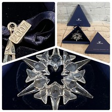 2007 Swarovski Crystal Snowflake Star Ornament w/ Original Box