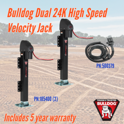 FIT KEEP Ⅱ Bulldog 24K High Speed Dual Electric Landing Gear Velocity Jack W