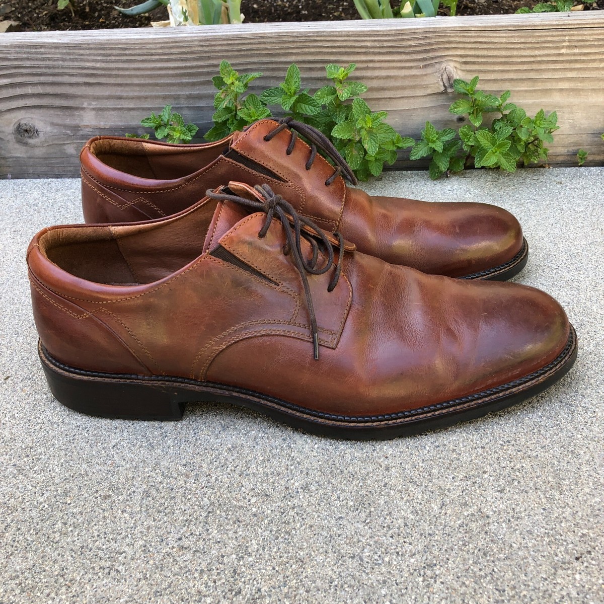Nice brown dress shoe barely worn Dress Shoe Plain Toe Blucher Brown Antique – Ace Marks main image 2