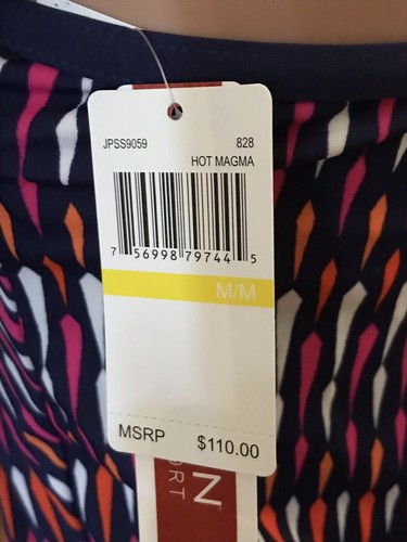 Jantzen NEW Women's Size Medium Printed Tankini 2 Piece Swimsuit - Picture 6 of 24