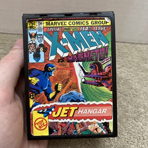 ToyBiz Marvel Pocket Comics Jet Hangar Playset 1994 Toy X-men Vs Magneto - Picture 6 of 14