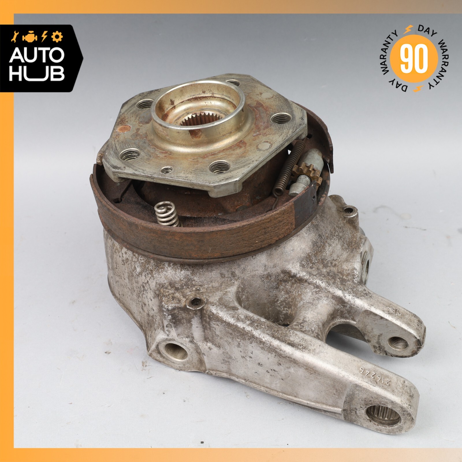 06-10 Maserati GranTurismo M145 Rear Right Side Spindle Knuckle Hub OEM