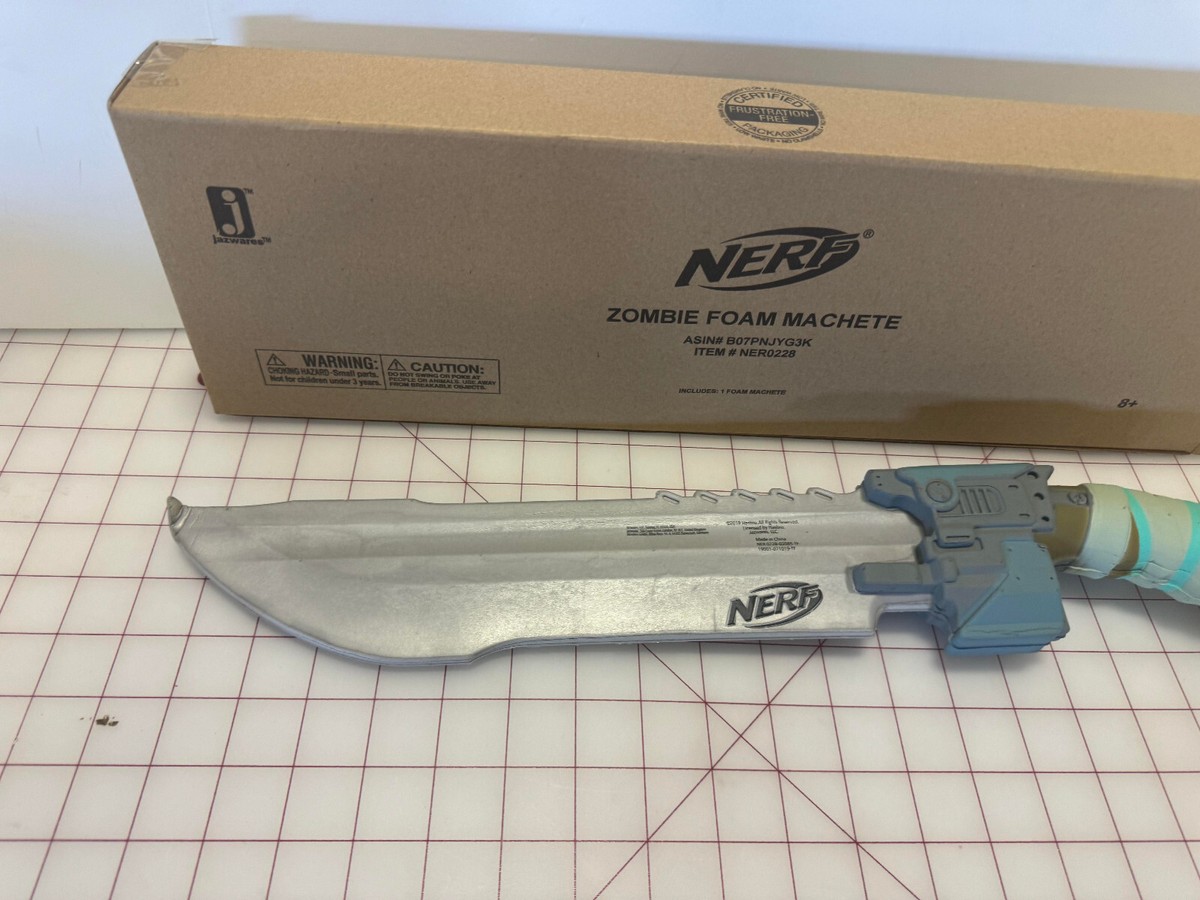 Nerf Foam Zombie Strike Knife Machete Cosplay Brand New with Box