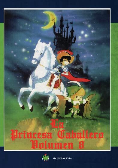 La Princesa Caballero Volumen 8 (DVD) Yoshiko Ohta Gor Naya Takako Sasuga