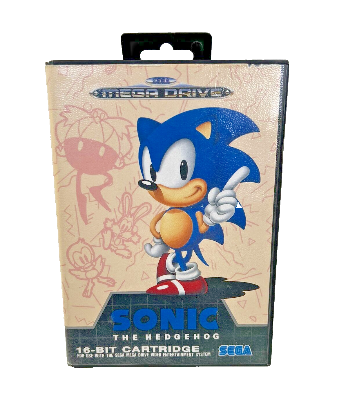 Sonic the Hedgehog (Sega Mega Drive, 1991) + Manual